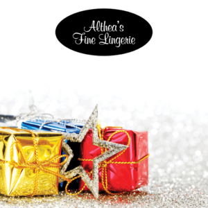 lingerie gift certificate, althea's fine lingerie