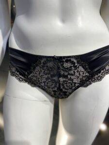 black lingerie